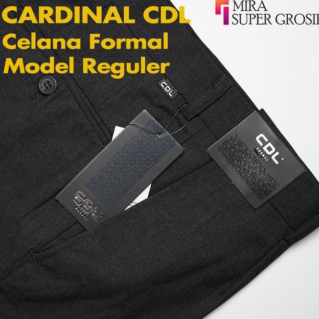 Cdl Cardinal Celana Cdl Cardinal Celana Panjang Hitam Pria Reguler Formal Standar