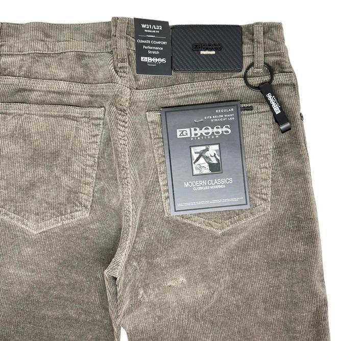 Celana Pria Corduroy Celana Pria Corduroy Stretch Grey Zg Boss Dust Korduroy