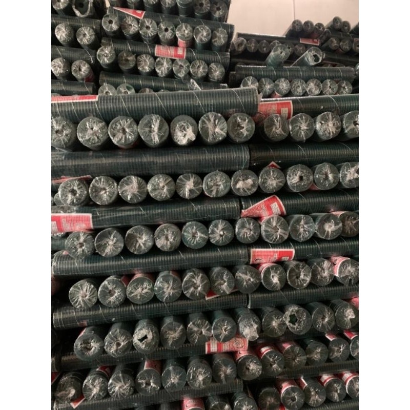 Kawat Loket Pvc Hijau 1/2 Inc 1 Roll 10M | Kawat Kandang Ayam Burung Dan Kawat Pagar