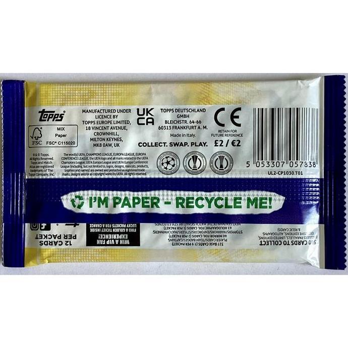 Topps Match Attax Champions League 2022/2023 Booster Pack