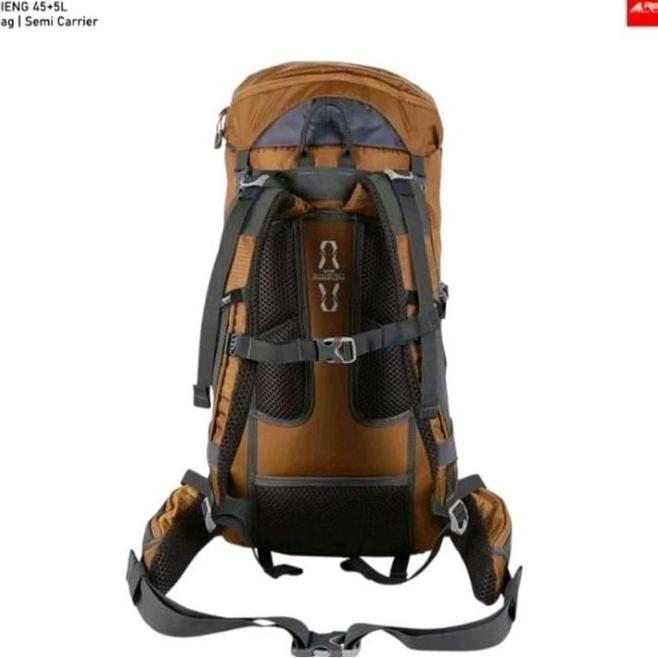 Tas Gunung Original Carrier Arei Dieng 45+5L Dapat Raincover Arei Outdoorgear
