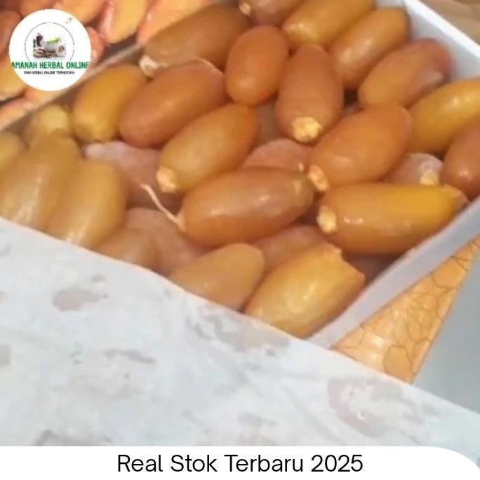 Kurma Ruthob Libya 1kg, Kurma Setengah Matang rasa lezat, ember 800gr