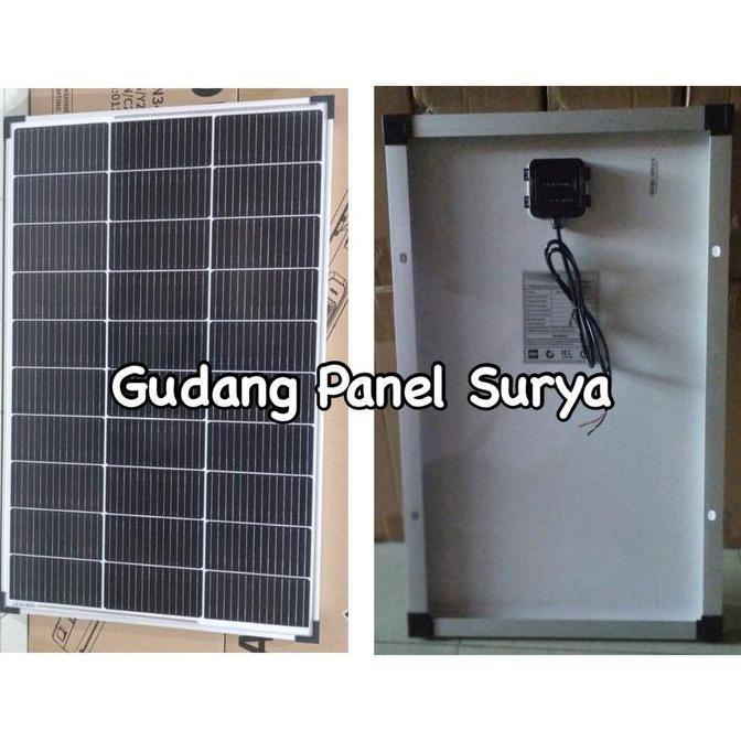 Solar Panel Surya Solarcell 50WP Monocrystalline 50wp mono