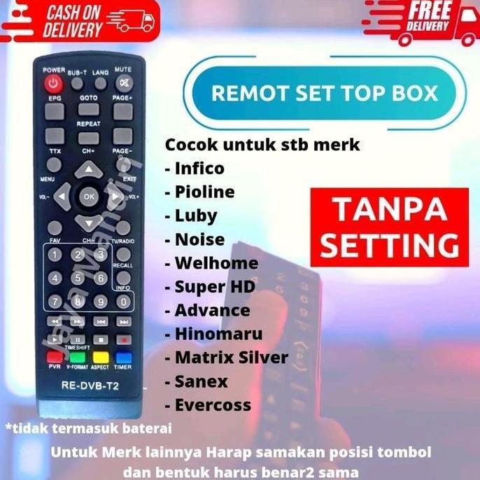 Remot Set Top Bok Multifungsi