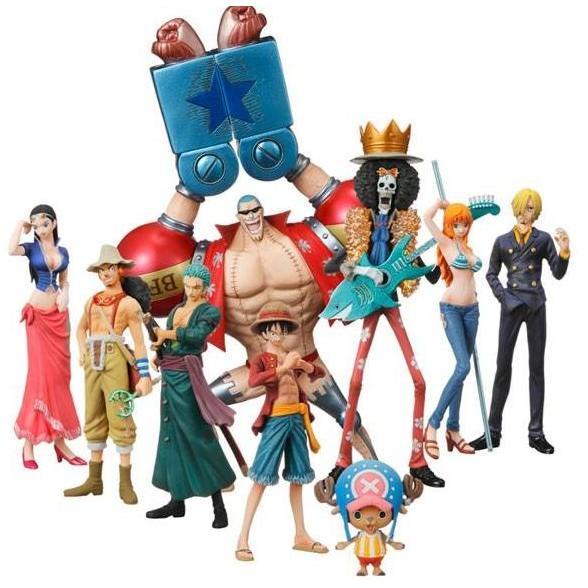 Chozokei Damashii One Piece Mugiwara Strawhat Pirates New World