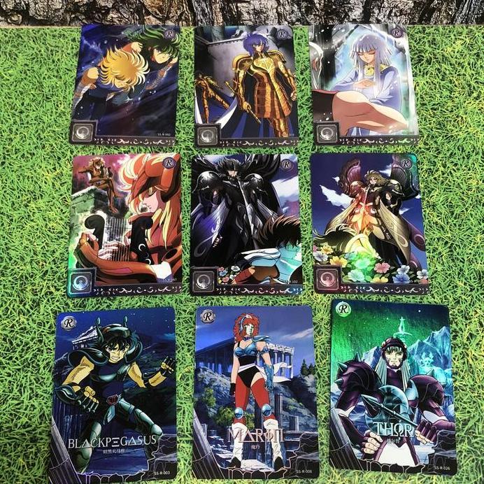 kartu kayou saint seiya carddass saint seiya ikki hyoga shun shiryu gold (2)