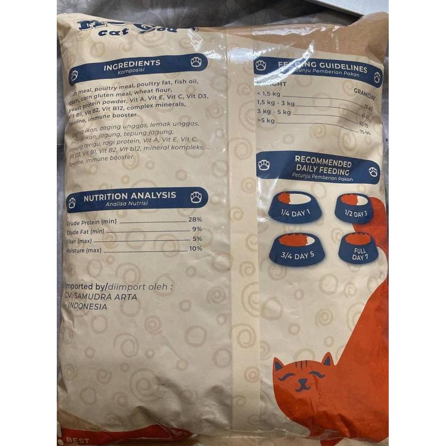 Ready Moggy Cat 800gram - Chicken Fried Fish - Makanan Kucing - Kitten Food