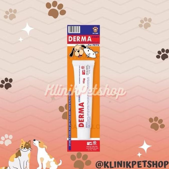 Ready Salep Derma Cream - Salep Jamur kucing Anjing Aman Terjilat