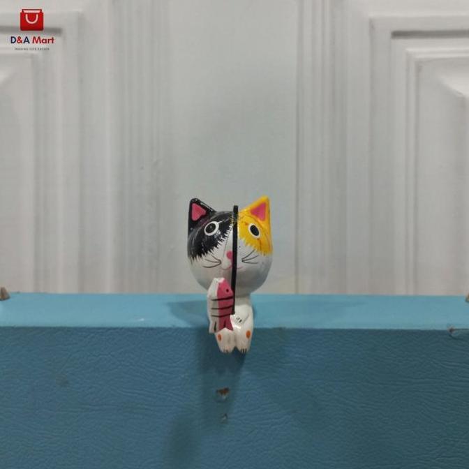 Ready Dekorasi Pajangan Meja Kucing Memancing home decor