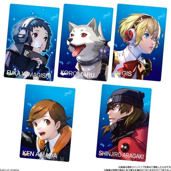 PERSONA 3 Reload -P3R & P5R- Collection Cards [Hero Yukari Takeba Junpei Iori Akihiko Sanada Mitsuru