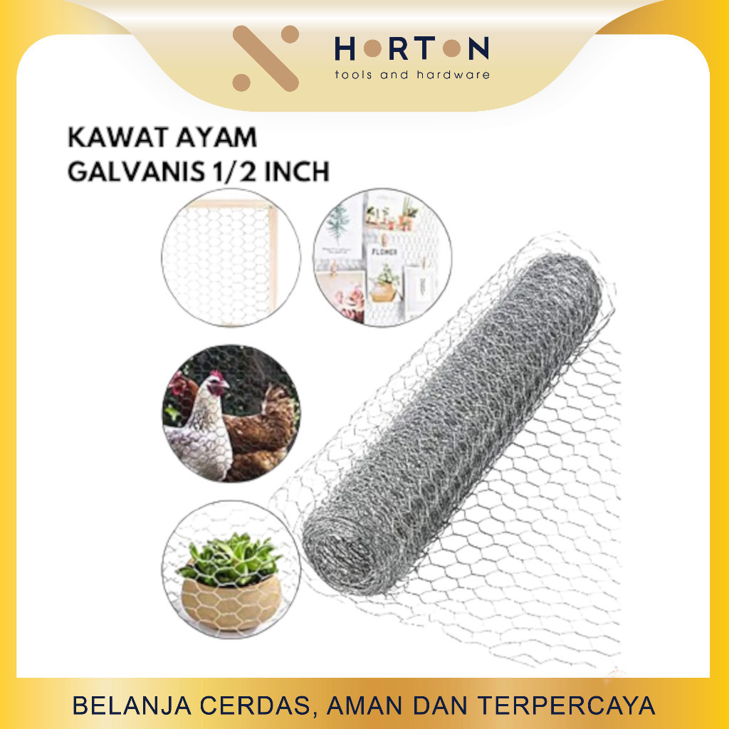 Kawat Harmonika Galvanis / Kawat Pagar Anyam / Rang Harmonika Permeter