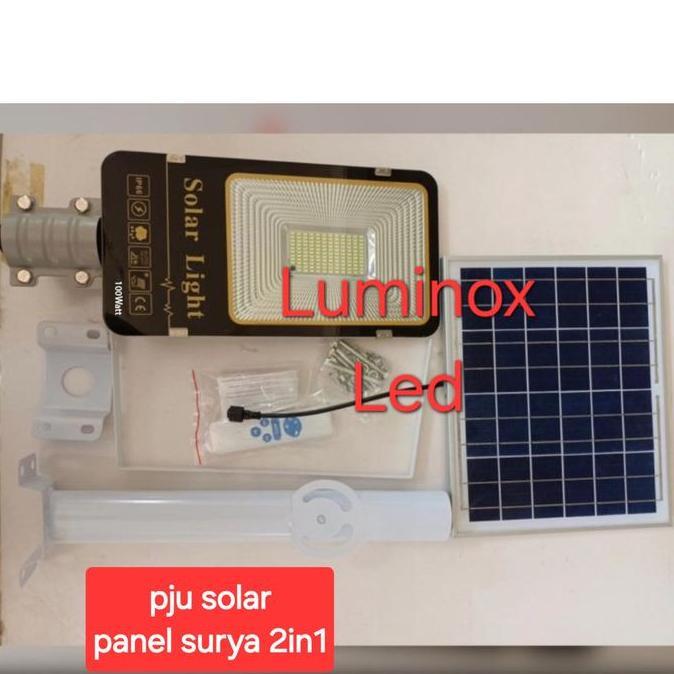 street light solar panel 100w 100 watt pju tenaga surya 100watt smd