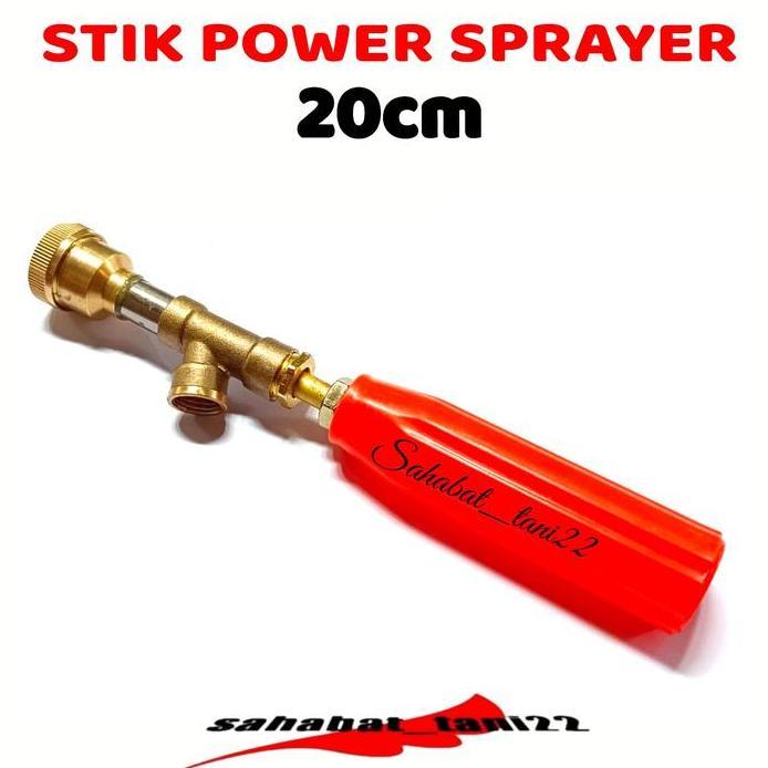 Ready  Stik stick sprayer stik power sprayer 20cm stik sprayer gun stik cuci motor kuningan