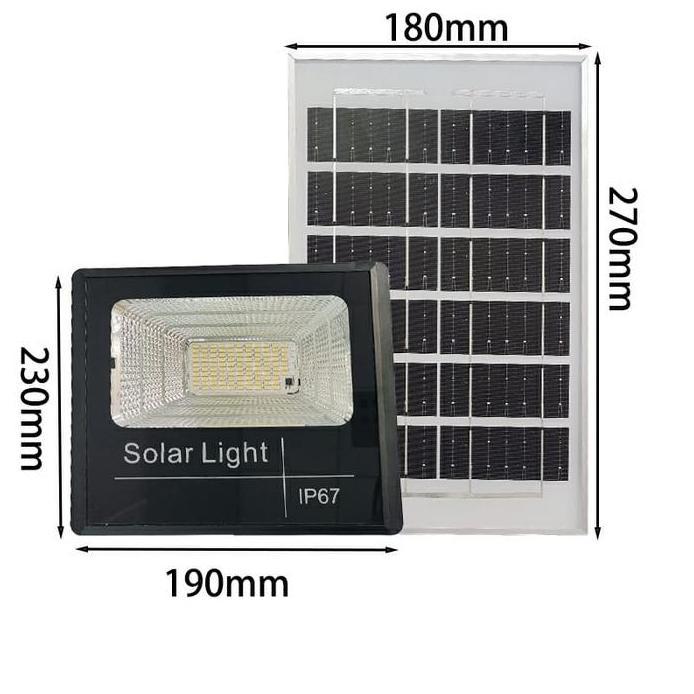 Lampu Sorot LED 200 Watt Lampu Sorot LED Solar Panel/Tenaga Surya