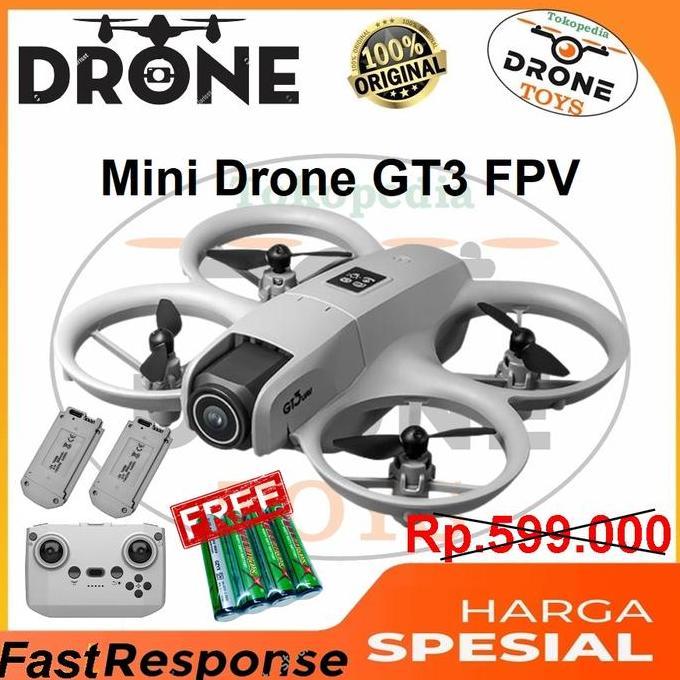 Drone Toys Mini GT3 FPV / D15 Camera Optical Flow - Drone Aerial 360 Flip Drone FPV