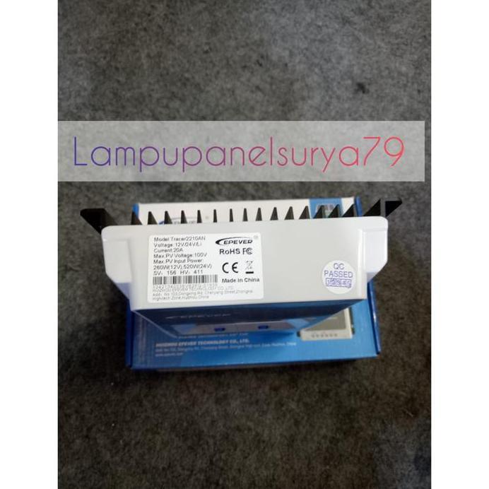Solar Charge Controller 20A EPEVER Tracer 2210AN 20A MPPT 20A 12/24