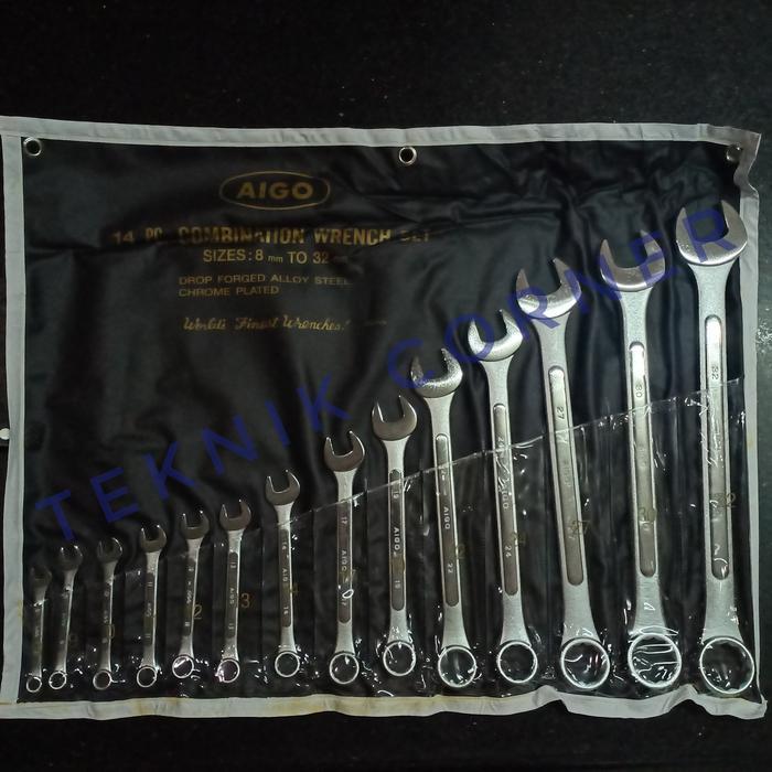 AIGO kunci ring pas set 14pcs 8-32 / 8 - 32 14 pcs JAPAN