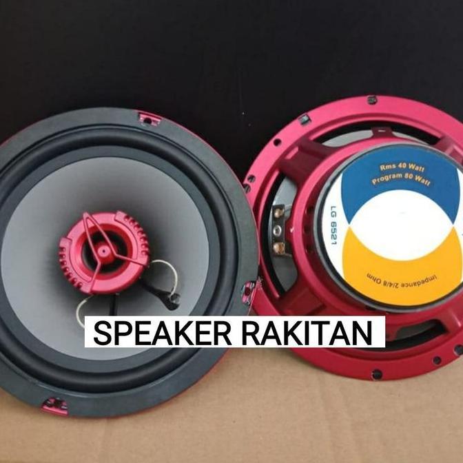 Speaker Legacy 6,5" Inchi Lg - 6521 Include Tweeter For Car & Home