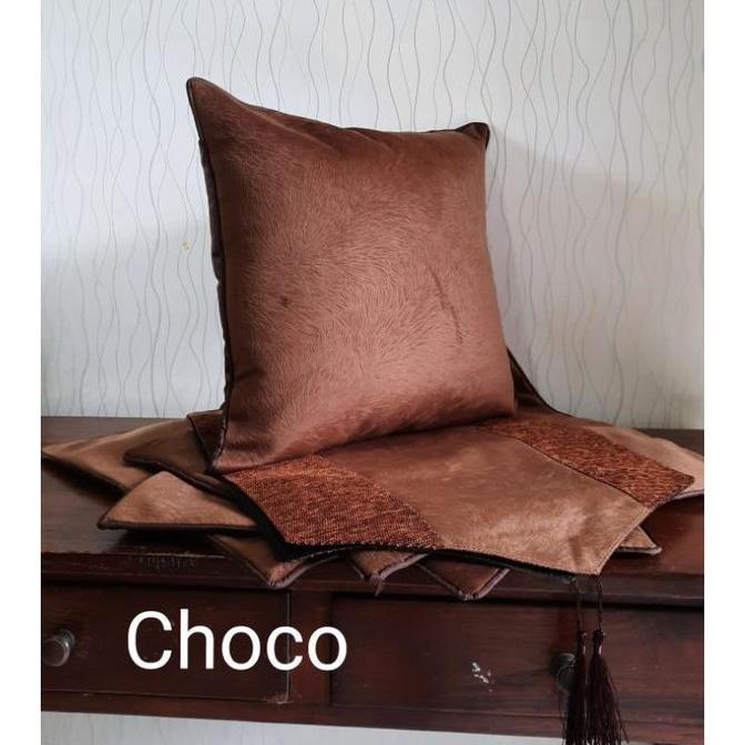Sarung Bantal Kursi Polos Elegant