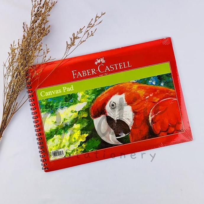 Faber Castell Canvas Pad Sketch Book Sketchbook Buku Gambar Drawing Book A4
