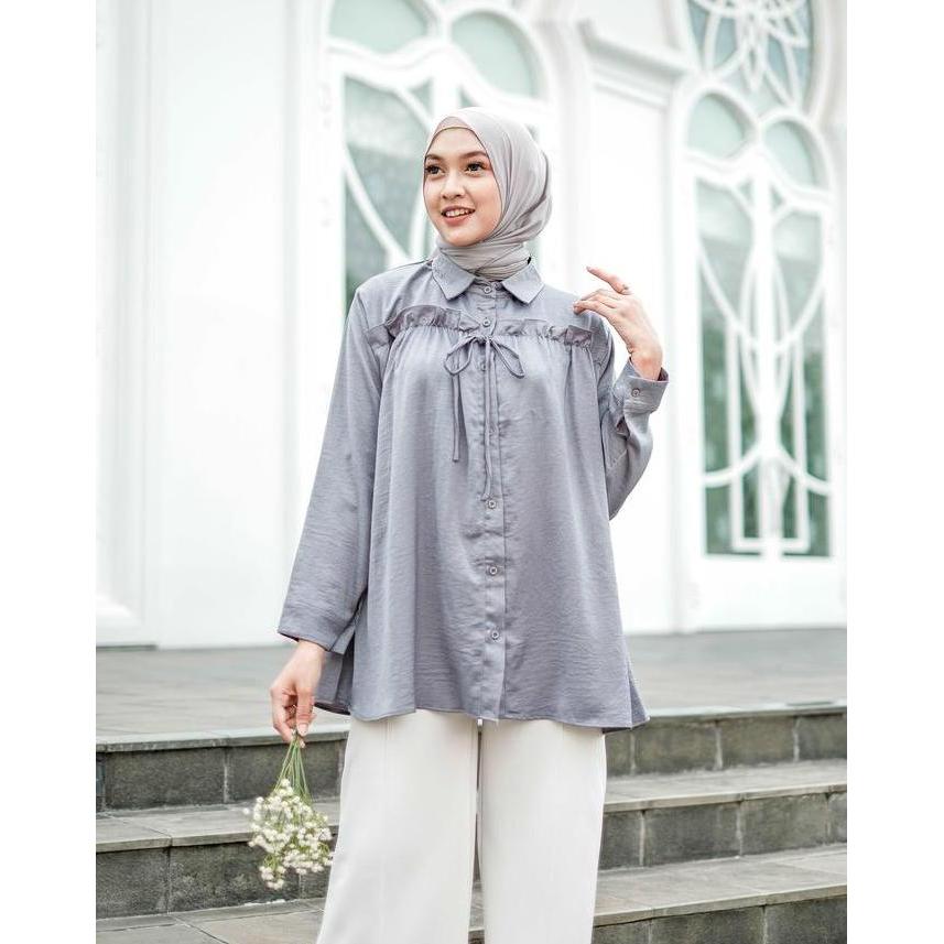 TIFANY BLOUSE by Denosa Fashion