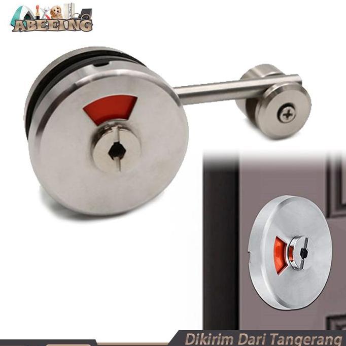 DALIGAD Grendel Indikator Toilet Partisi Kunci Indikator Pintu Kamar Mandi