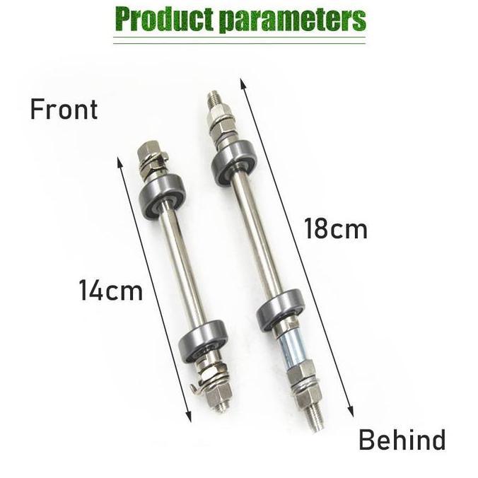 SOJEHBOW As Roda Depan Atau Belakang Sepeda MTB Minion Lipat BMX CTB