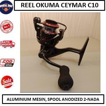 BEBAS ONGKIR - Reel Okuma Ceymar C10 - REEL BERKUALITAS - ALAT PANCING