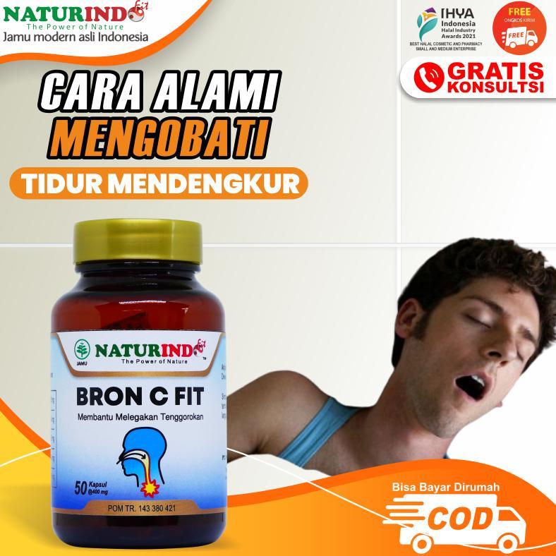 OBAT NGOROK MENDENGKUR SAAT TIDUR BRON C FIT NATURINDO terlaris