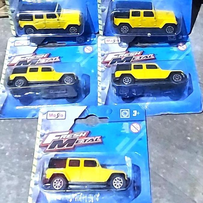 maisto fresh metal jeep wrangler