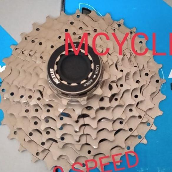 Sprocket Cassete Sepeda Nexus 9 speed 11-34 T bisa buat lipat dan mtb