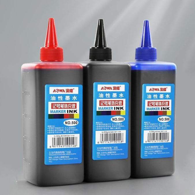 WINTURY Tinta Spidol / Isi Tinta Spidol Permanen / Refill Tinta Spidol Hitam
