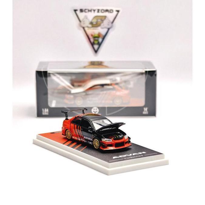 Time Micro Mitsubishi Lancer Evolution EVO IX ADVAN JDM Japan GT Wing Open Hood Limited Edition