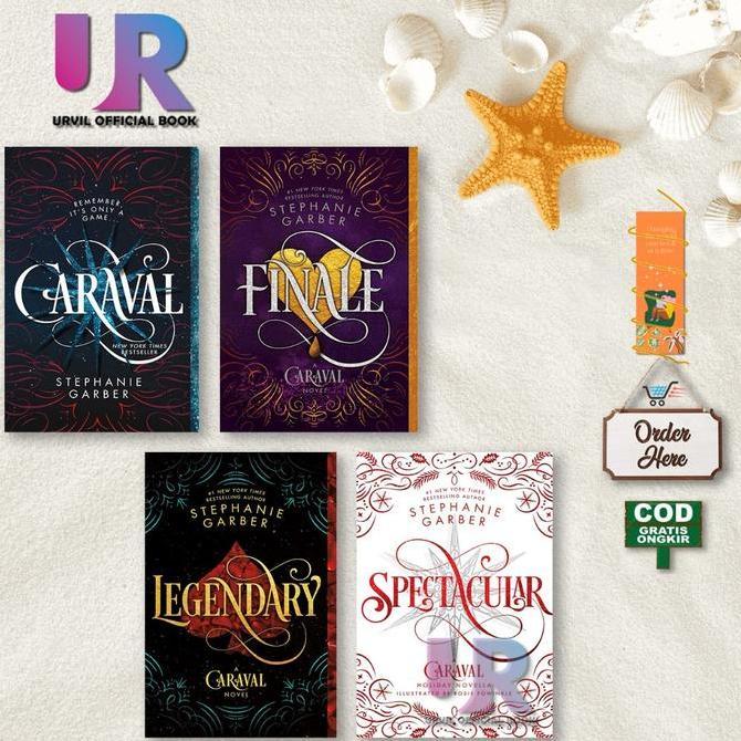 Ready Caraval (4 book series) Caraval - Legendary - Finale - Spectacular By Stephanie Garber