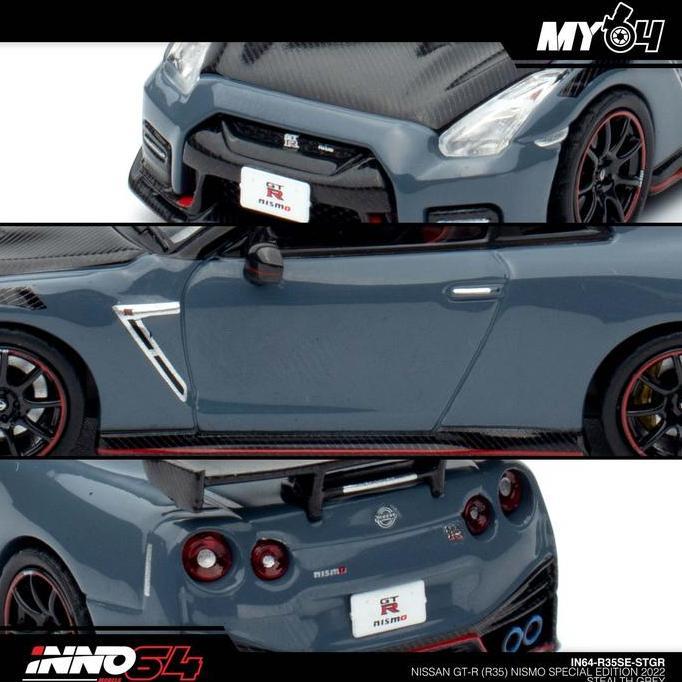 IN64-LBWKRX3-01 Inno64 LBWK Mazda RX3 Savana #3 - IN64-R35NSE-STGR Inno64 GTR R35 Nismo SPecial Edit