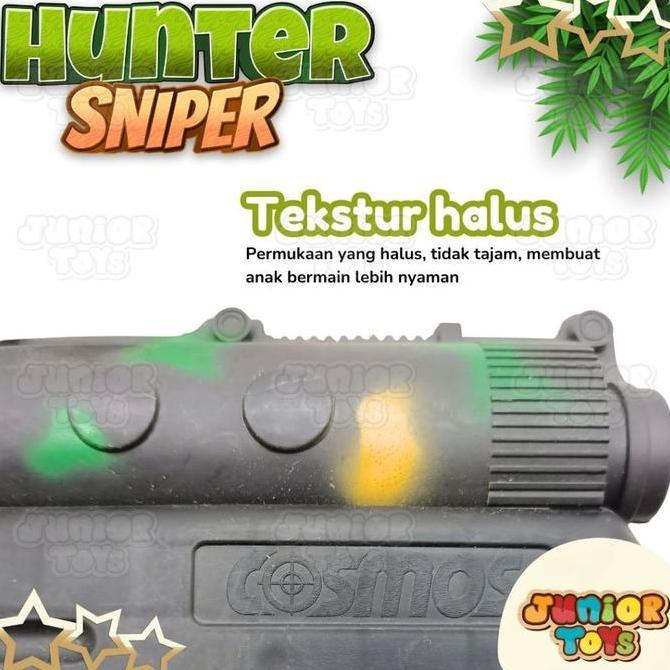 Mainan Anak Laki Pistolan Hunter Gun Pistolan Kretek Bunyi Sparking Gun Toys