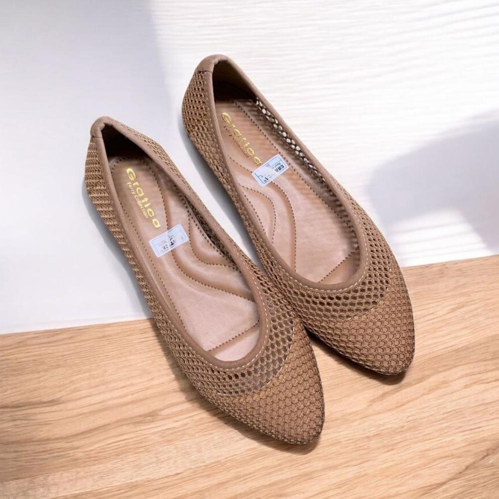 Grade Ori Sepatu Wanita Terbaru/Sepatu Flat Shoes Gatica B05 Jb/Sepatu Balet Kekinian