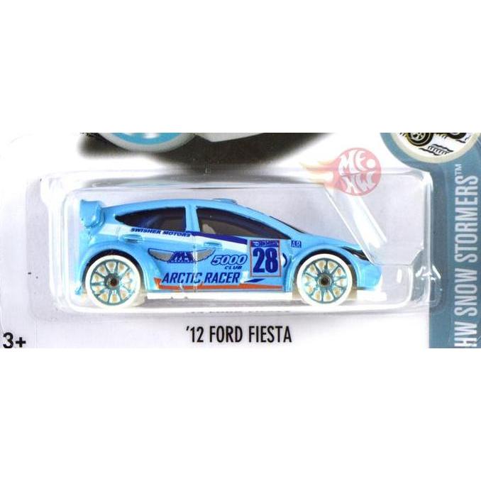 '12 Ford Fiesta BIRU / BLUE HERALDA SPECIAL - HW Hot Wheels Hotwheel