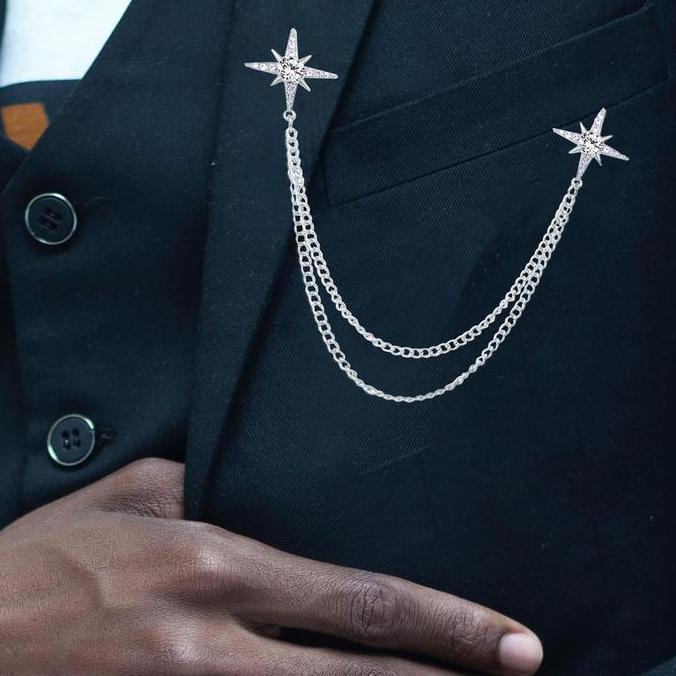 Lapel Pin Bros Pin Bros Jas Pria Bros Jas Pria Keren Bross Kerah Kristal Bros Untuk Jas Pria Pin Vin