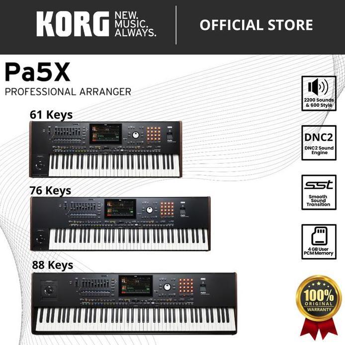 KORG Pa5X Arranger Keyboard