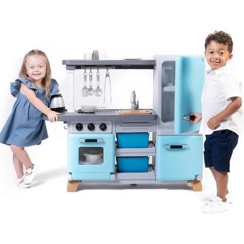Step2 Cooking Time Kids Kitchen Playset, Indoor/Outdoor Kitchenette, Interactive Play