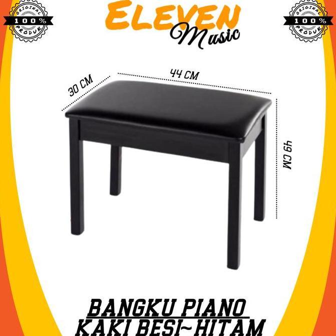 Ready  Kursi Piano Bangku Piano Keyboard Bench Piano Kaki Besi