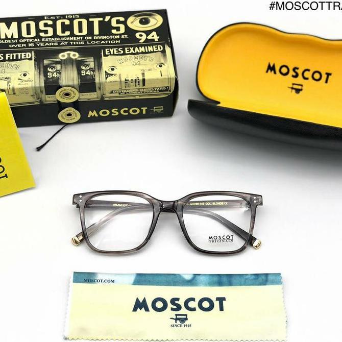 New  Frame Kacamata Pria Moscot Travis Besar Ringan Gratis Lensa Minus