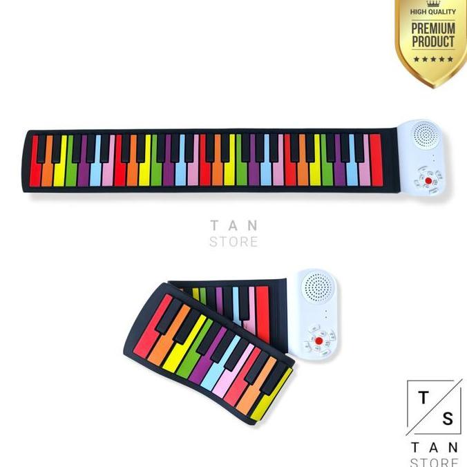 Ready  Piano Roll 49 Nada / Piano Portable / Piano Silicone Portable