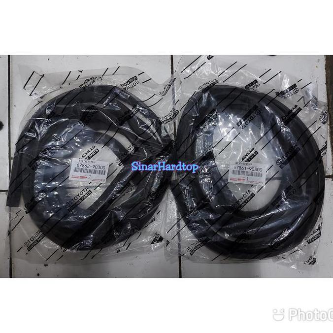 Karet pintu depan hardtop FJ40 BJ40 jepang