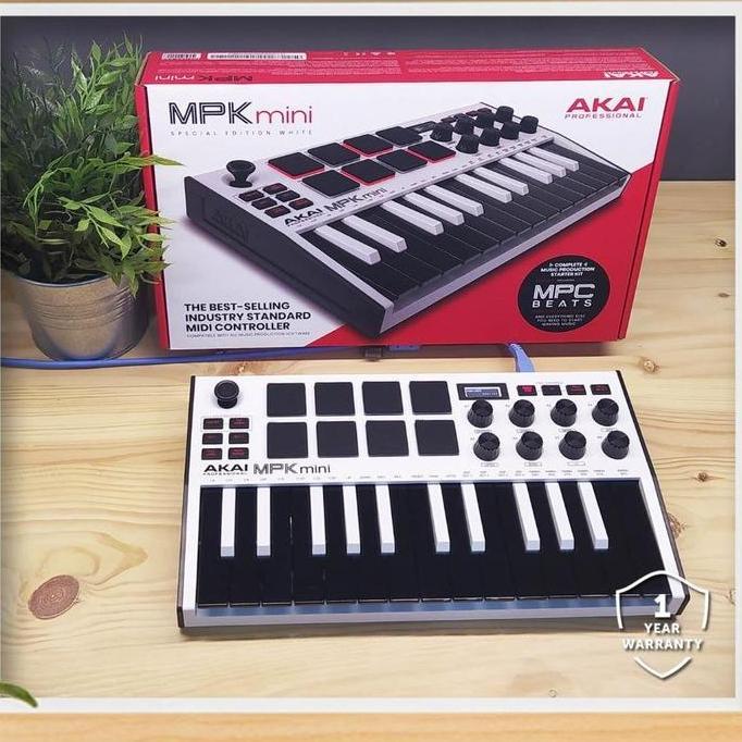 Ready  Akai MPK Mini MK3 White | MPK Mini