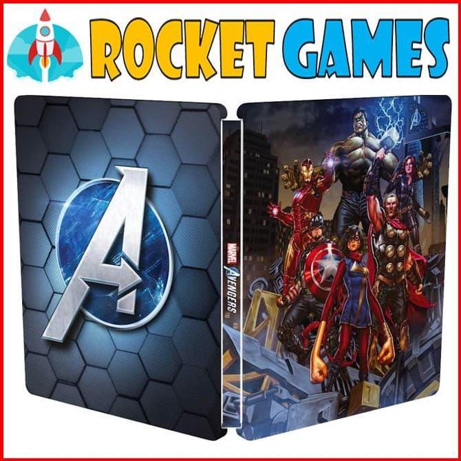 Ps4 Steelcase Marvel's Avengers / Steel Case Marvel Avenger