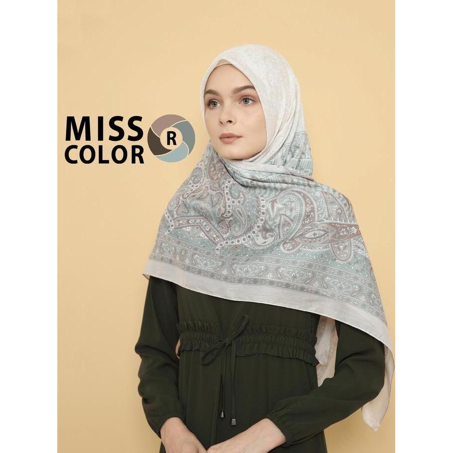 TERBARU - Miss Color Hijab Jumbo Syar'i 140x140 cm - Motif 2294