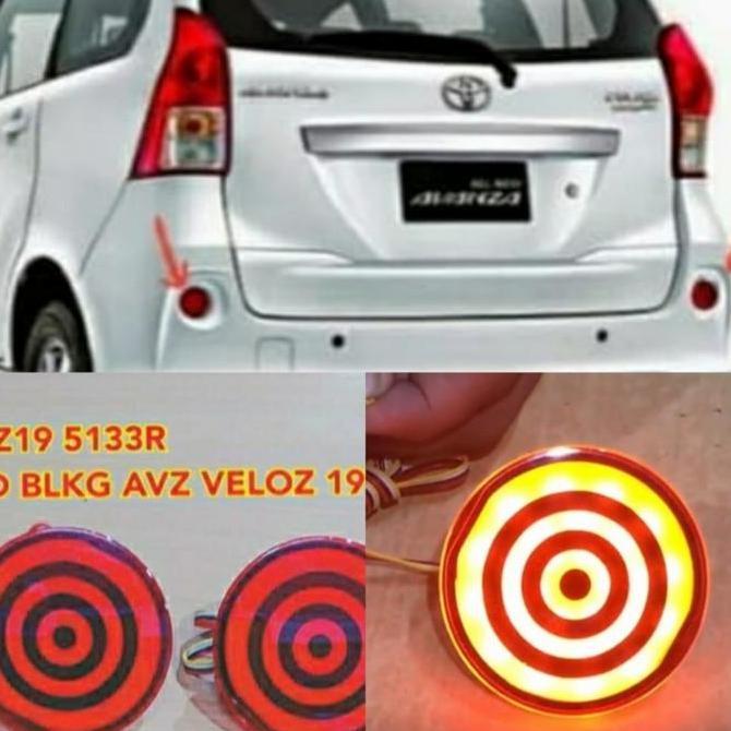 Lampu Reflektor Bemper Belakang Avanza Veloz 2012-2020