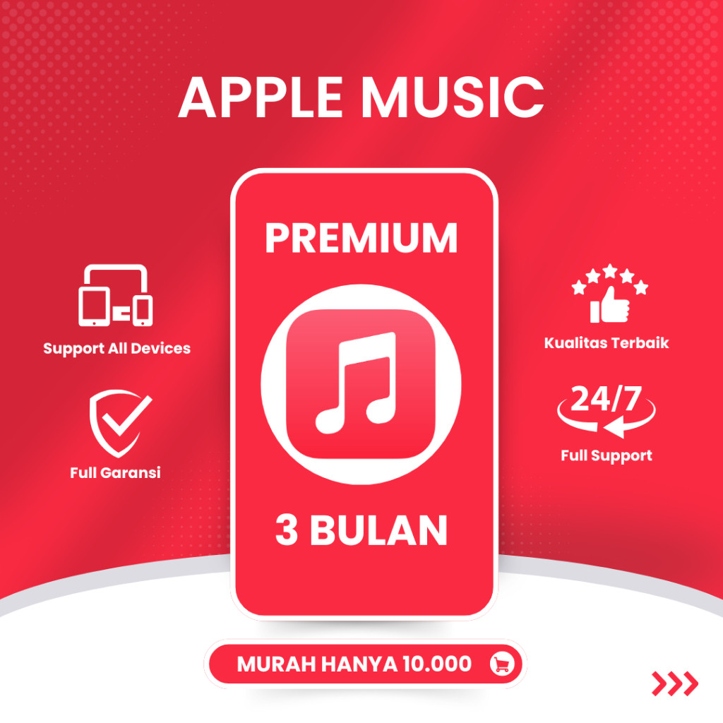 APPLE MUSIC 3BULAN PAKAI AKUN SENDIRI MURAH - Murah Terpercaya Resmi Terbaru 2026 Bergaransi